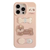 Pink and tender ins style dog 16pro max iPhone 17 phone case 13 Cute three-dimensional iPhone 15 suitable Item Picture